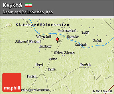 Physical 3D Map of Keykhā