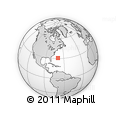 Outline Map of the Area around 30° 42' 29" N, 69° 37' 30" W, rectangular outline