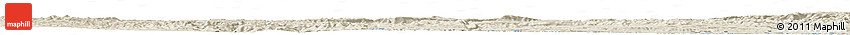 Shaded Relief Horizon Map of the Area around 30° 42' 29" N, 6° 43' 29" W Shaded Relief Horizon Map of the Area around 30° 42' 29" N, 6° 43' 29" W