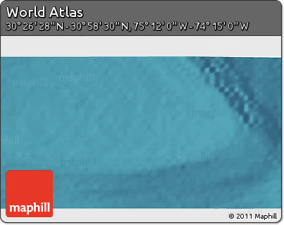 Satellite 3D Map of the Area around 30° 42' 29" N, 74° 43' 29" W