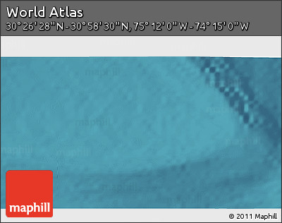 Satellite 3D Map of the Area around 30° 42' 29" N, 74° 43' 29" W