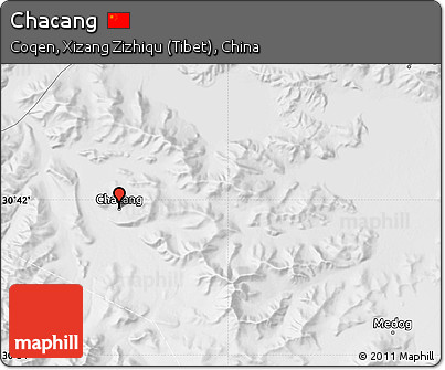 Physical Map of Chacang