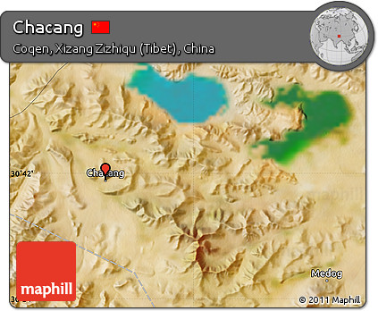 Satellite Map of Chacang