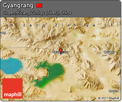 Satellite Map of Gyangrang