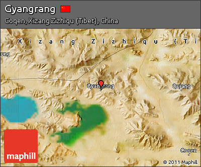 Satellite Map of Gyangrang