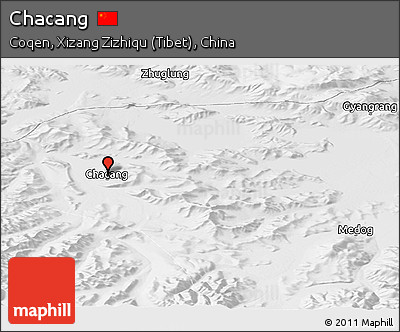 Physical Panoramic Map of Chacang