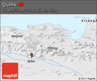 Physical Panoramic Map of Qulho