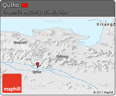Physical Panoramic Map of Qulho