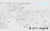 Physical 3D Map of the area around 30° 42' 29" N, 89° 19' 29" E