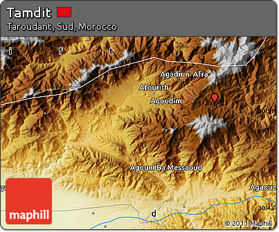 Physical Map of Tamdit