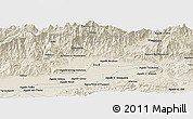 Shaded Relief Panoramic Map of Afensou
