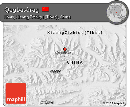 Physical 3D Map of Qagbasêrag