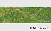 Satellite Panoramic Map of the area around 30° 42' 29" N, 95° 7' 30" W