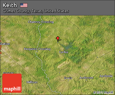 Satellite 3D Map of Keith
