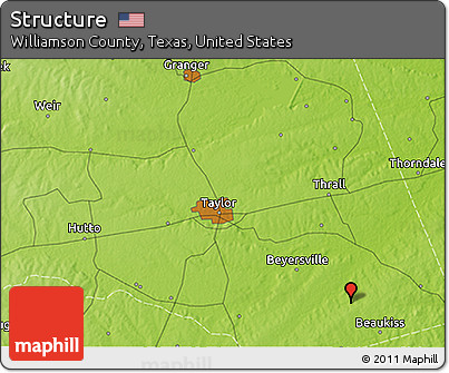 Physical 3D Map of Structure