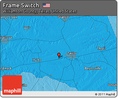 Political 3D Map of Frame Switch