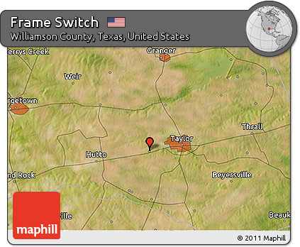 Satellite 3D Map of Frame Switch