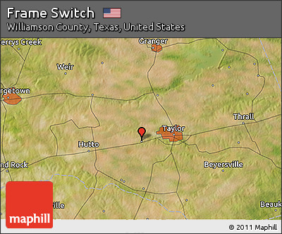 Satellite 3D Map of Frame Switch
