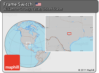 Gray Location Map of Frame Switch