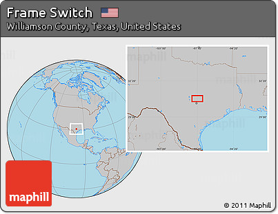 Gray Location Map of Frame Switch