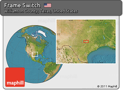Satellite Location Map of Frame Switch