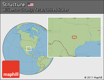 Savanna Style Location Map of Structure