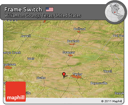 Satellite Panoramic Map of Frame Switch