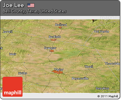 Satellite Panoramic Map of Joe Lee
