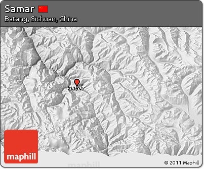 Physical 3D Map of Samar