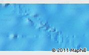 Shaded Relief 3D Map of the area around 30° 23' 20" S, 105° 19' 29" W