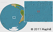 Satellite Location Map of the area around 30° 23' 20" S, 107° 1' 30" W