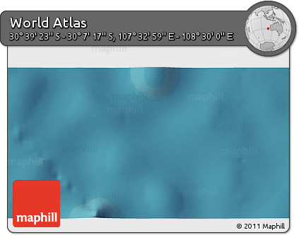 Satellite 3D Map of the Area around 30° 23' 20" S, 108° 1' 30" E