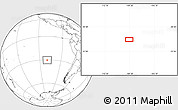Blank Location Map of the area around 30° 23' 20" S, 109° 34' 29" W