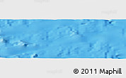 Physical Panoramic Map of the area around 30° 23' 20" S, 110° 25' 30" W
