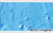 Physical 3D Map of the area around 30° 23' 20" S, 111° 16' 30" W