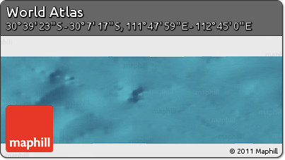 Satellite Panoramic Map of the Area around 30° 23' 20" S, 112° 16' 30" E