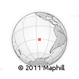 Outline Map of the Area around 30° 23' 20" S, 112° 58' 29" W, rectangular outline