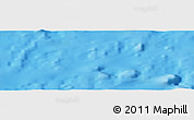 Shaded Relief Panoramic Map of the area around 30° 23' 20" S, 112° 58' 29" W