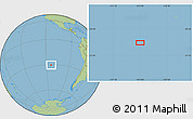 Savanna Style Location Map of the area around 30° 23' 20" S, 113° 49' 29" W