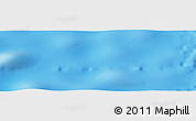 Shaded Relief Panoramic Map of the area around 30° 23' 20" S, 113° 49' 29" W