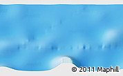 Shaded Relief 3D Map of the area around 30° 23' 20" S, 114° 40' 30" W