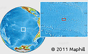 Physical Location Map of the area around 30° 23' 20" S, 118° 4' 29" W