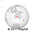 Outline Map of the Area around 30° 23' 20" S, 128° 25' 30" E, rectangular outline