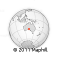 Outline Map of the Area around 30° 23' 20" S, 131° 49' 29" E, rectangular outline