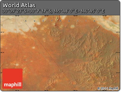 Satellite Map of the Area around 30° 23' 20" S, 146° 16' 30" E