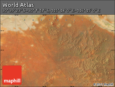 Satellite Map of the Area around 30° 23' 20" S, 146° 16' 30" E
