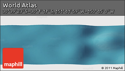 Satellite Panoramic Map of the Area around 30° 23' 20" S, 151° 13' 29" W