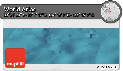 Satellite Panoramic Map of the Area around 30° 23' 20" S, 154° 46' 30" E