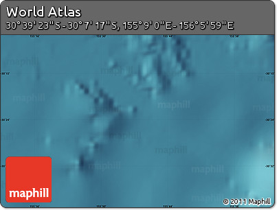 Satellite Map of the Area around 30° 23' 20" S, 155° 37' 30" E