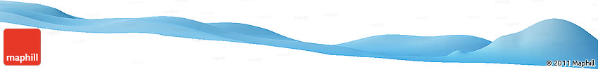 Shaded Relief Horizon Map of the Area around 30° 23' 20" S, 173° 28' 29" E